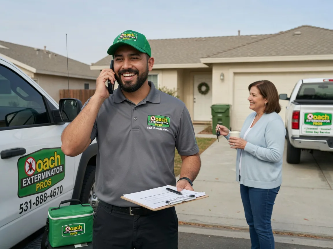 Pest Control Roach Exterminator New Lebanon, OH FAQs